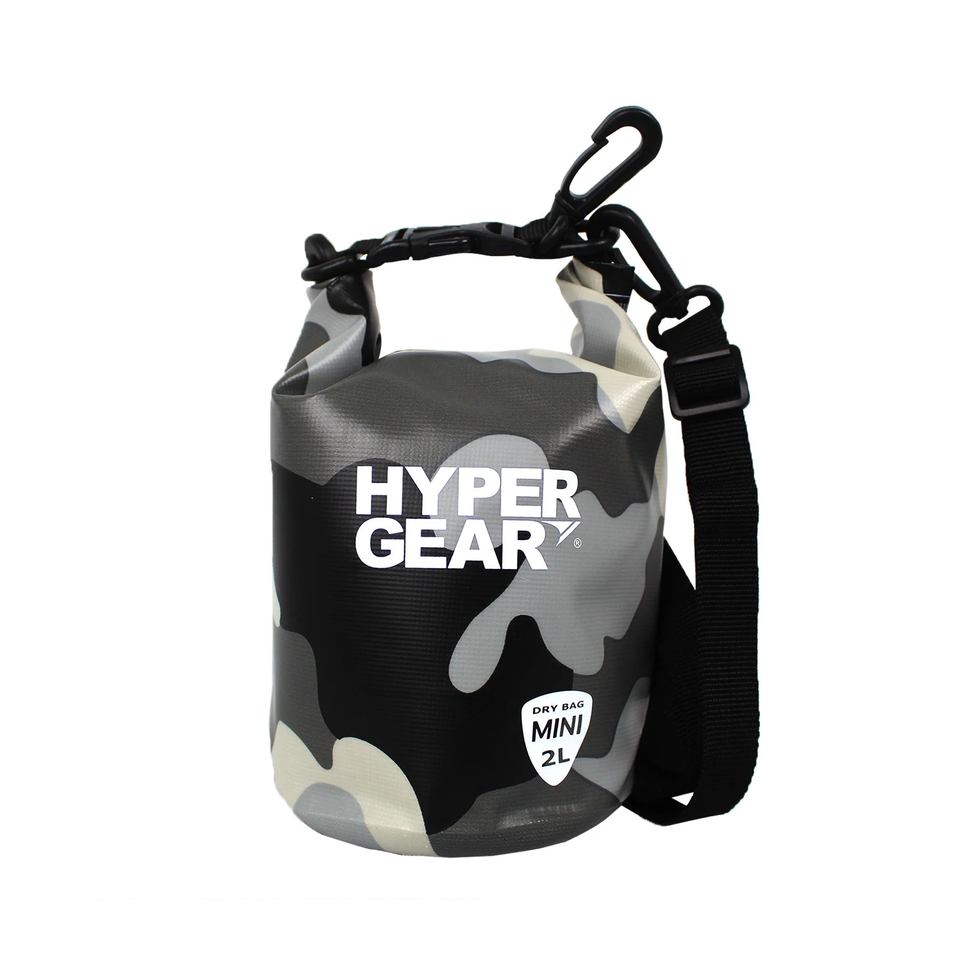 DRY BAG MINI 2L - CAMOUFLAGE. GREY ALPHA